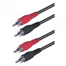 A 3X - Cablu audio, 2 tata RCA-2 tata RCA, 1,5 m