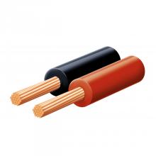 KL 0,15 - Cablu pentru difuzor, roşu-negru, 2x0,15 mm, 100 m/rolă