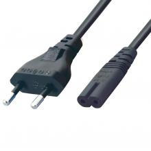 N 1/VDE - Cablu de alimentare, 2x0,75, 1,5 m