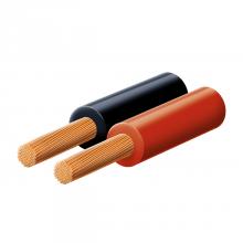 KL 0,75 - Cablu pentru difuzor, roşu-negru, 2x0,75 mm, 100 m/rolă
