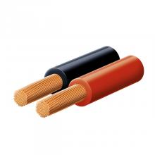 KL 1,5 - Cablu pentru difuzor, roşu-negru, 2x1,5 mm, 100 m/rolă
