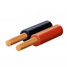 KL 1,5-10X - Cablu difuzor, roşu-negru, 2x1,5 mm, 10 m