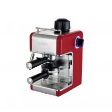 CE-929 - Aparat de cafea HAUSER CE-929, 800 W, 3,5 bar, funcție de abur, capacitate de 4 cești, culoare roșie