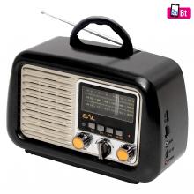 RRT 2B - Radio retro, MP3-BT, 3 benzi