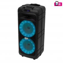 PAR 182BT - Boxa Party, 2x18cm, inel LED, acumulator