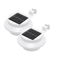 MX652SET - Lumină solară de grădină, pentru streașină, gard, 3 LED-uri albe calde, 2buc/cutie