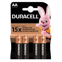 Duracell LR6 - Baterie alcalină Duracell LR6 10PP110023 AA, tensiune 1,5 V, 4 bucăți/blister