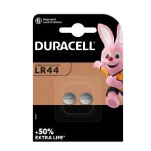 Duracell LR44 - Baterie alcalină tip pastilă Duracell LR44 10PP040020, tensiune 1,5 V, 2 bucăți/ambalaj blister