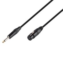 XLRFJACK5 - Cablu XLR/JACK, 5 m, mufă XLR – conector JACK de 6,3 mm, mono