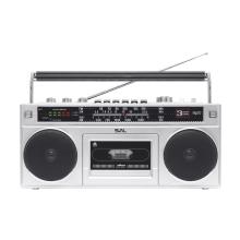 RRTBRONX - Casetofon retro, stereo, BT, MP3