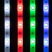 LS 5000SOUND - Set banda LED RGB, clipeste pe muzica, 5m, 150x LED