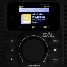 INR 5000/BK - Internet radio, 5in1, negru