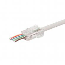 TS 51PRO - Mufa RJ45 modular, cu capat deschis, 8P8C