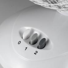TF 231 - Ventilator de birou, 23 cm, alb