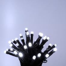 LED128WH - Ghirlanda luminoasa cu LED-uri, 120 LED-uri, 8 pereche, temporizator, alb rece, pentru exterior