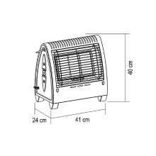 FG420 - Aparat portabil de încălzire cu infraroșu pe gaz, 4,2 kW