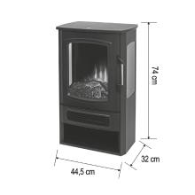 FKK26 - Șemineu electric decorativ independent, 2000 W