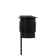 NVE1BKUSBC - Priză pentru montare în masă, neagră, 1xUSB-A, 1xUSB-C, total 5 V, 3,4 A