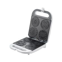 SN-1450 - HAUSER SN-1450 aparat saratele, 1500 W, 4 suprafețe de prăjire, carcasă cu pereți reci, plăci de prăjire antiaderente, alb