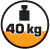 40 kg